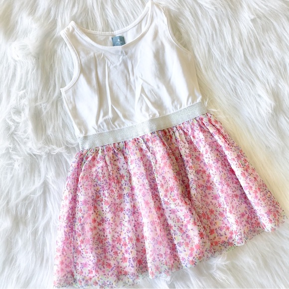 Bundle 4pc 2T Toddler Girl Dresses + Romper - Picture 2 of 5